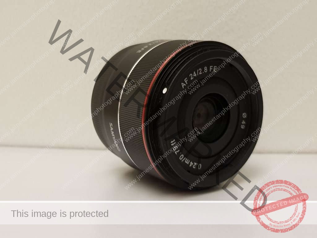 Samyang 24 mm - Lens Barrel