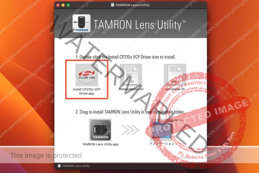 Tamron Lens Driver Installation