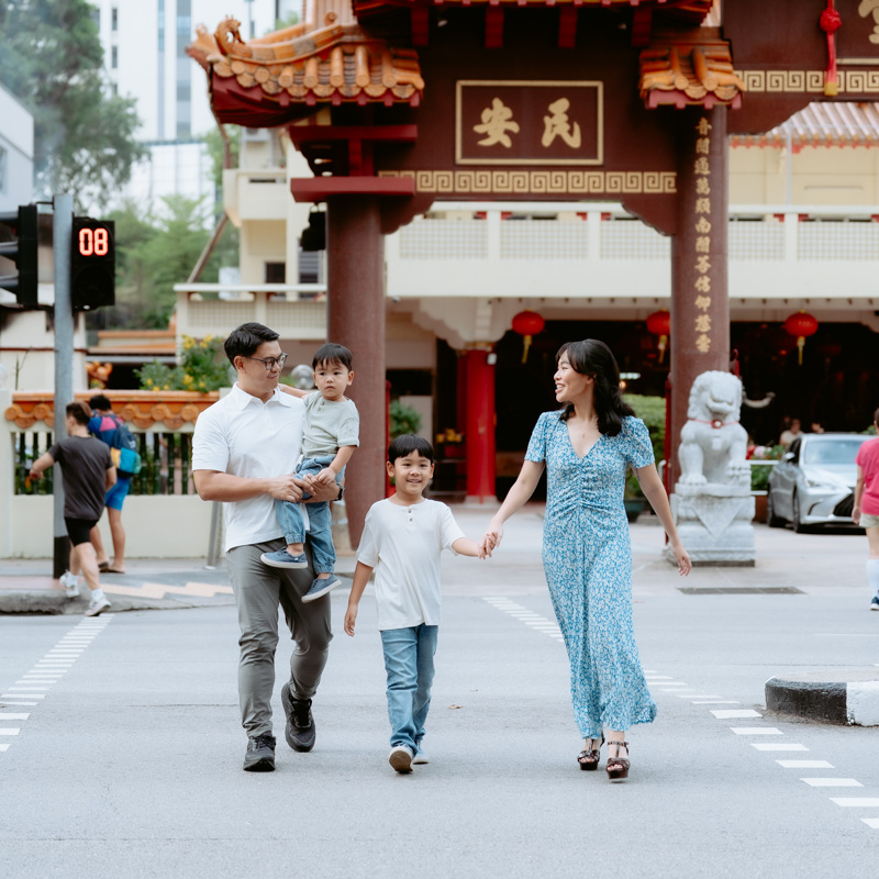 Singapore Family Photoshoot