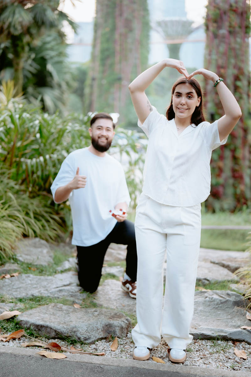 Singapore Proposal Photoshoot