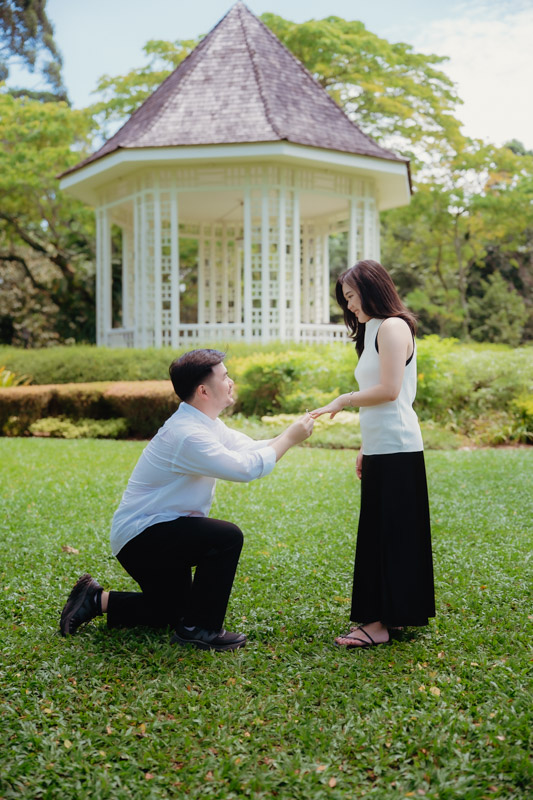 Singapore Proposal Photoshoot